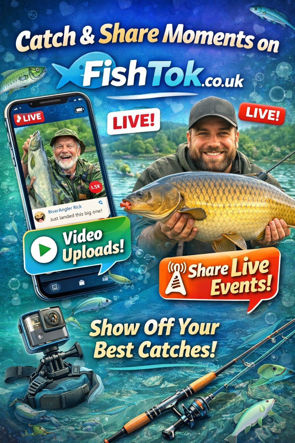 Chat, Call & Connect on FishTok